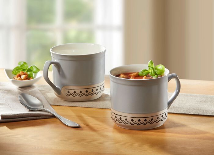 Schlemmertassen XXL, 2er-Set 