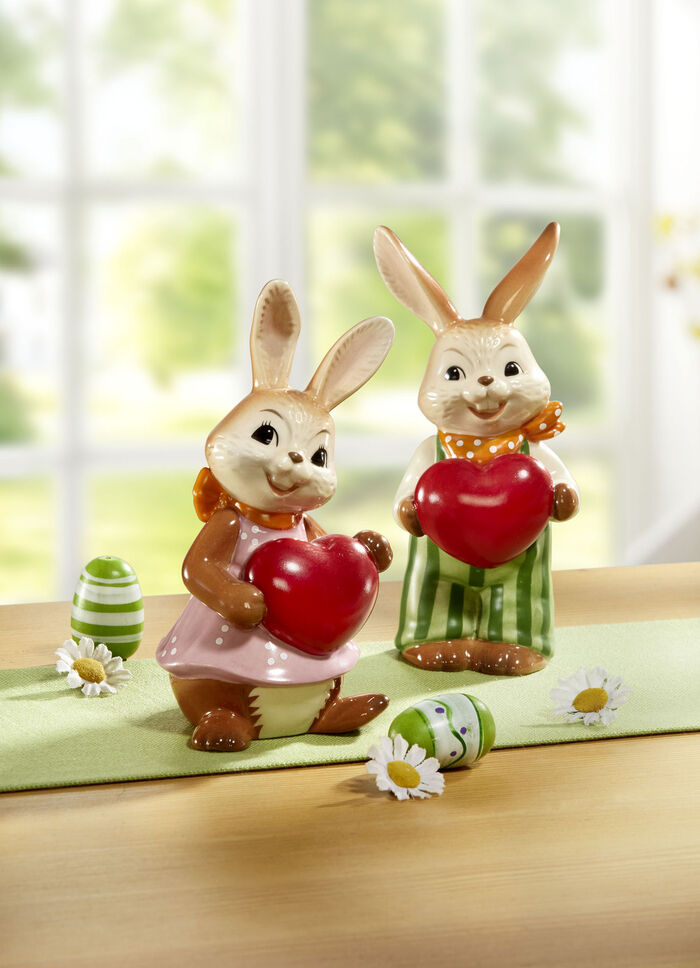 Goebel Hase aus hochwertigem Feinsteingut BUNT