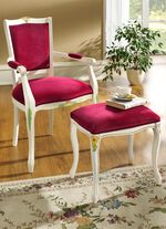 Sitzm&ouml;bel auf massivem Buchenholzgestell 