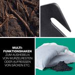 EASYmaxx 4in1 Handschaufel aus Carbonstahl 