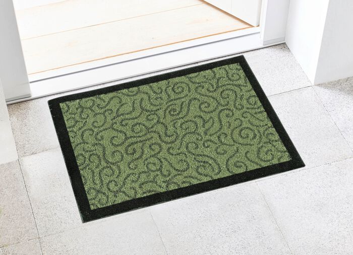 Praktische Schmutzfangmatten f&uuml;r innen und au&szlig;en GR&Uuml;N