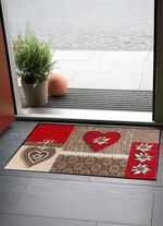 Fußmatte mit rutschhemmender Rückseite 