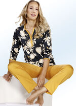 Zweierpack Schlafanzüge in kurz und lang mit Knopfleiste 