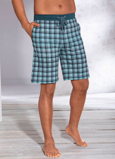 Zweierpack Schlaf- und Freizeithosen mit Durchzugband und Seitentaschen 