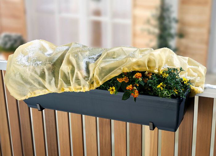 Blumenkastenhauben, 2er-Set 