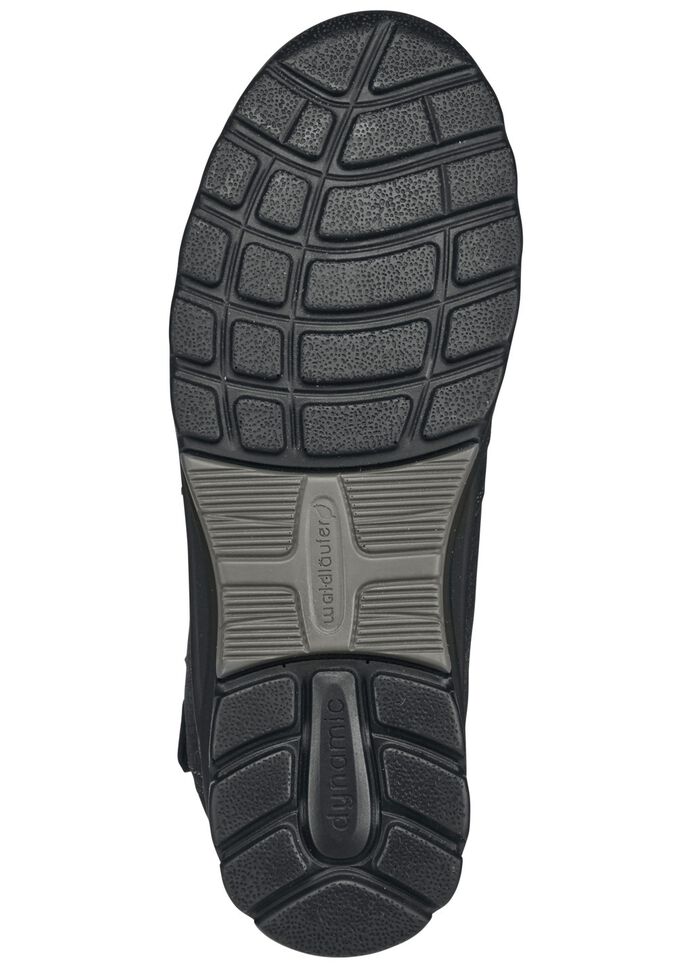 Waldl&auml;ufer, gef&uuml;tterte Damen-Stiefeletten, Winterschuhe, Weite H, mit herausnehmbarem Fu&szlig;bett ALTSILBER