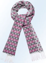 Schal mit Rautendessin 