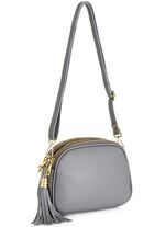 Laurina, Tasche, Damen, mit abnehmbarem Umh&auml;ngeriemen GRAU