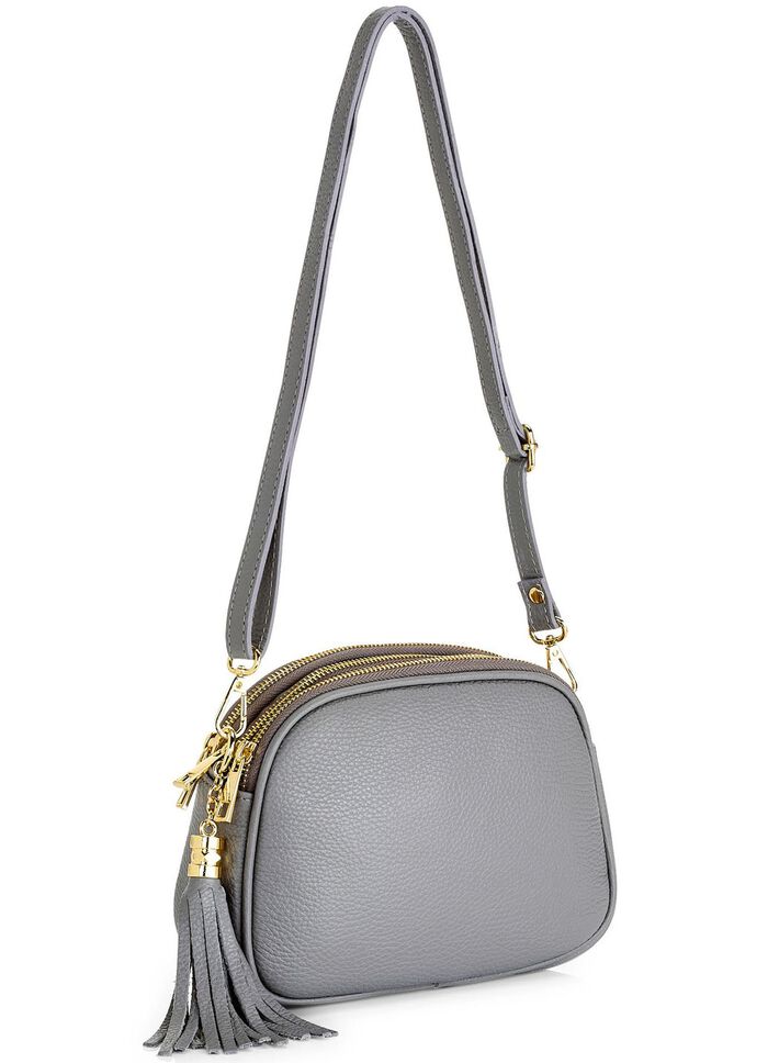 Laurina, Tasche, Damen, mit abnehmbarem Umh&auml;ngeriemen GRAU