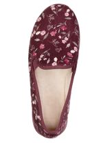 Klassische Damen-Hausschuhe, mit Gummizug 