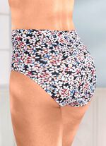 Viererpack Slips mit farbbrillantem Bl&uuml;mchendessin 