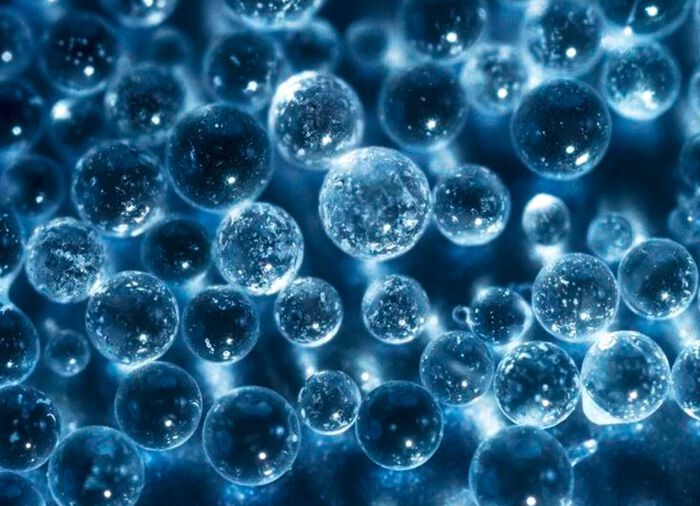 Gewichtsdecke mit Glasperlen-F&uuml;llung 