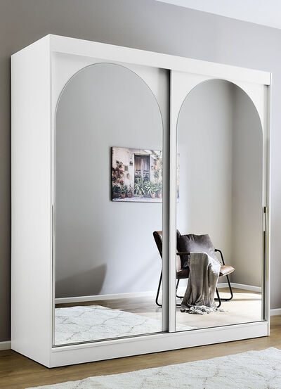 Moderner Schwebetürenschrank 