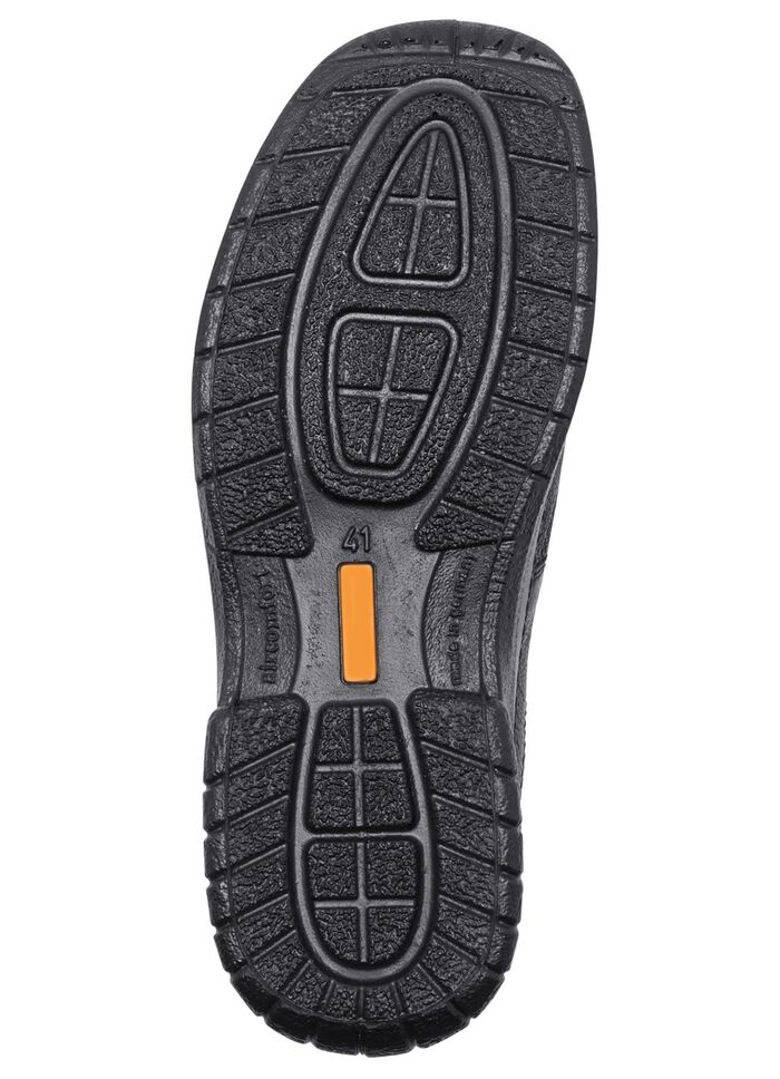 GINO GALANTE, klassische Herren-Schn&uuml;rschuhe, mit herausnehmbarem Fu&szlig;bett SCHWARZ