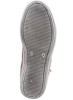 Gemini Schn&uuml;r-Stiefelette mit praktischem Seitenrei&szlig;verschluss RUBINROT