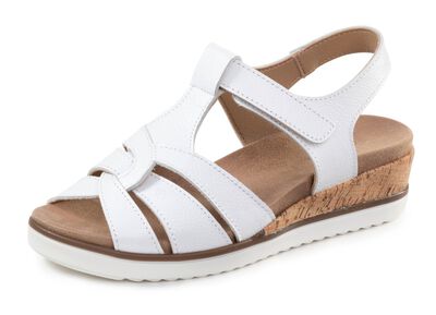 ELENA EDEN, bequeme Damen-Sandalen, Weite H, mit herausnehmbarem Fu&szlig;bett 