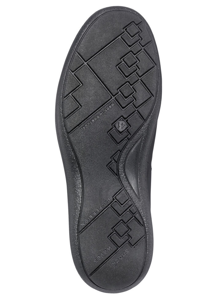 Schnür-Bootie mit Wechselfußbett SCHWARZ