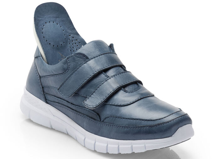 Andrea Conti Sneaker mit Klettspangen JEANS