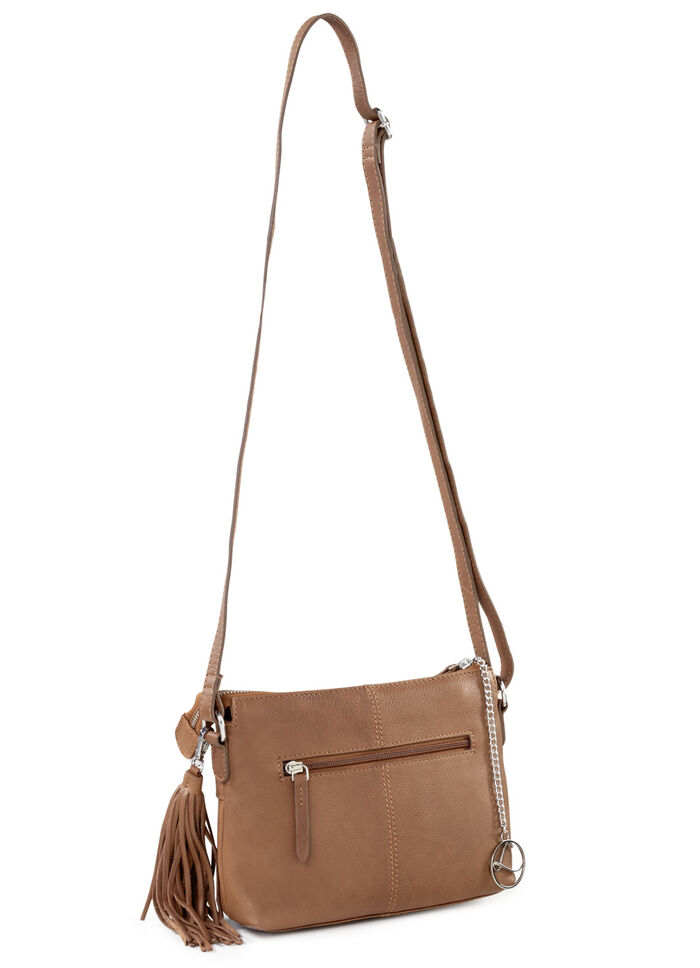 Laurina, Tasche, Damen, mit verstellbarem Umhängeriemen BRAUN