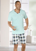 Shorty, 3 teilig, mit zwei Oberteilen und einer Hose 