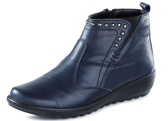 Gemini, bequeme Damen-Boots, Weite G, mit herausnehmbarem Fu&szlig;bett 