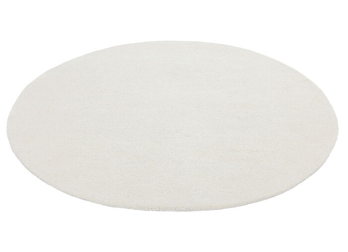 Handgetuftete Brücken, Teppiche und Bettumrandung WEISS