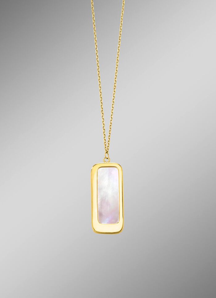 Halskette mit echt Perlmutt 