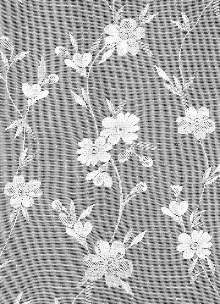 Schwalbenschwanz Blumenranke mit Stangendurchzug 