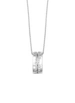 Klassischer Anh&auml;nger mit synth. Zirkonia 