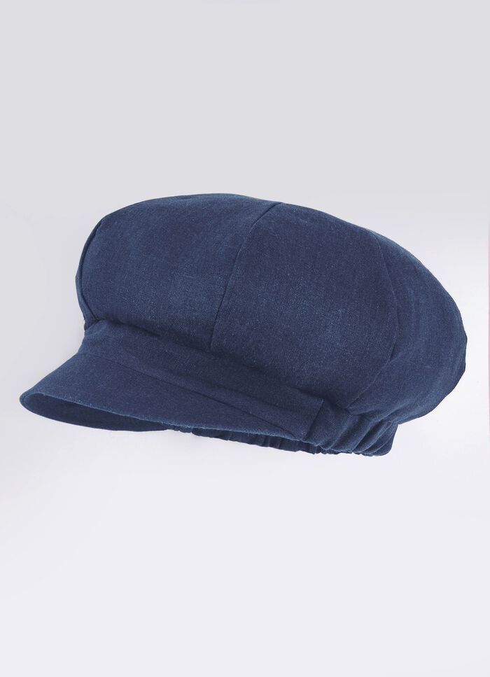 Leichte Damen-Ballonm&uuml;tze mit Elastikeinsatz 