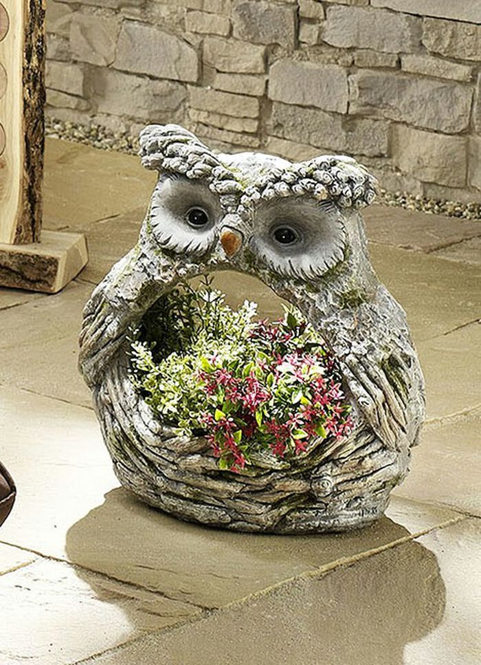 Witterungsbeständiger Pflanztopf aus Magnesiumoxid 