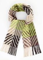 Schal mit Fantasiedessin 