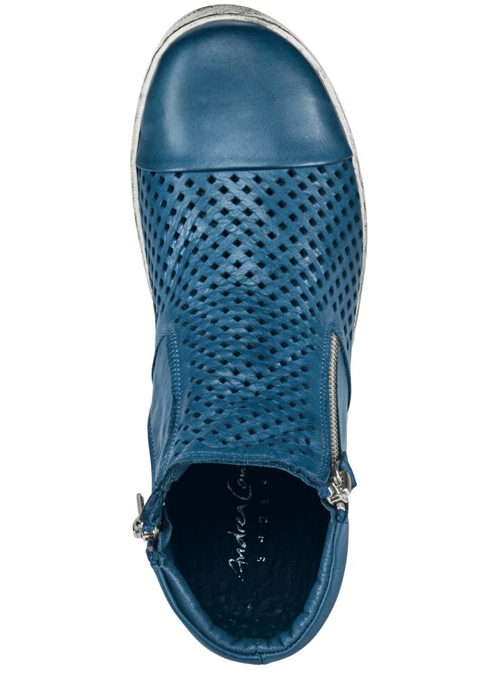 Andrea Conti, sommerliche Damen-Stiefeletten, mit herausnehmbarem Fu&szlig;bett JEANS