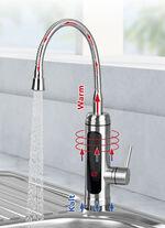 Elektrische Edelstahl-Armatur 