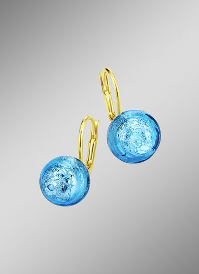 Muranoglas Ohrringe aus Silber 