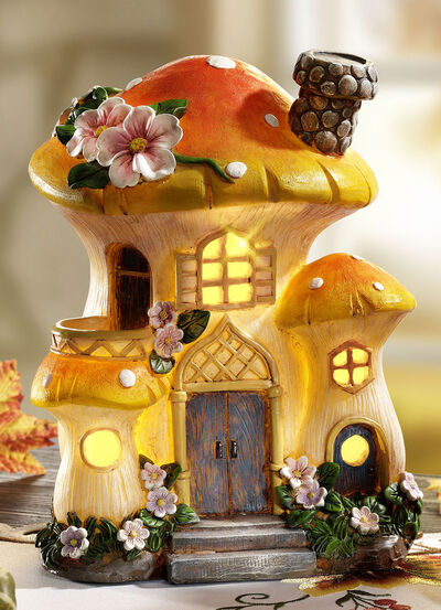 Beleuchtetes Zwergenhaus LED-Beleuchtung 