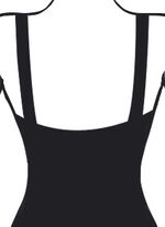 Schwab Badeanzug mit Softschalen und Raffungen 