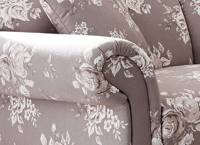 Polsterecke mit Bettfunktion und Bettkasten BRAUN-BEIGE