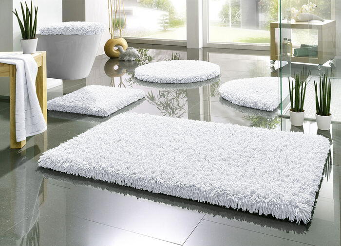 Badgarnitur, für Fußbodenheizung geeignet WEISS