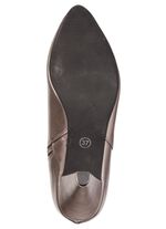 Andrea Conti, trendige Damen-Stiefeletten, mit Rei&szlig;verschluss ALTSILBER