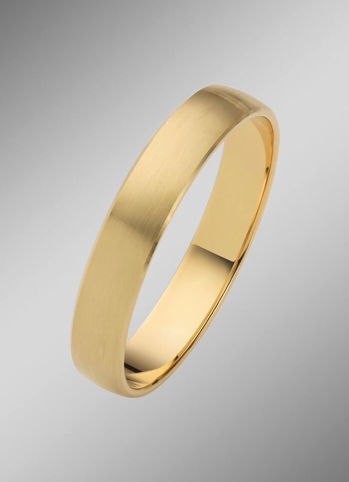 Satinierter Trauring 