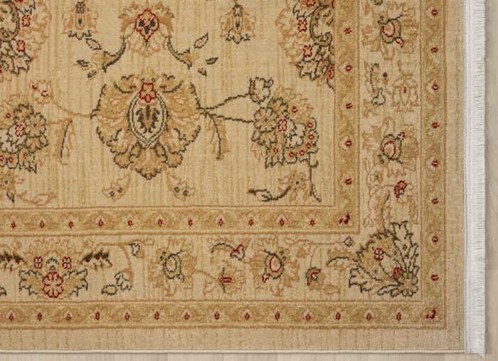 Br&uuml;cke und Teppiche mit Orient-Optik CREME