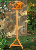 Vogelfutterhaus mit Beleuchtung 