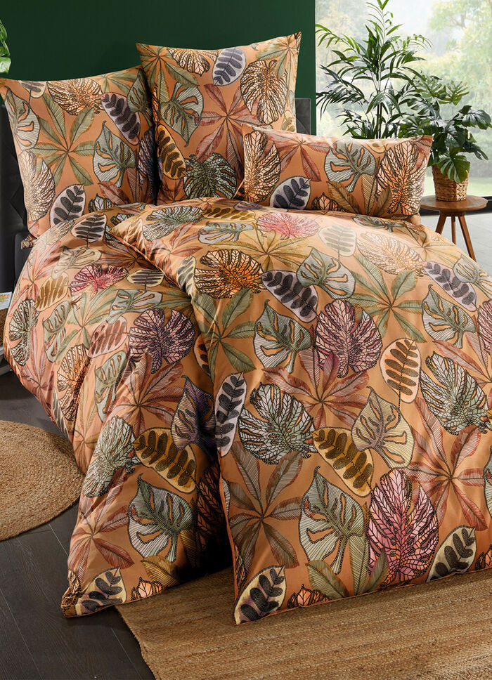 Digitalbedruckte Bettwäsche-Garnitur aus 100% Baumwolle GOLD