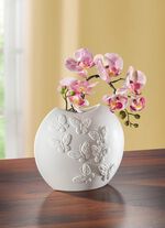 Vase Papillon mit Relief-Schmetterlingsmotiv 
