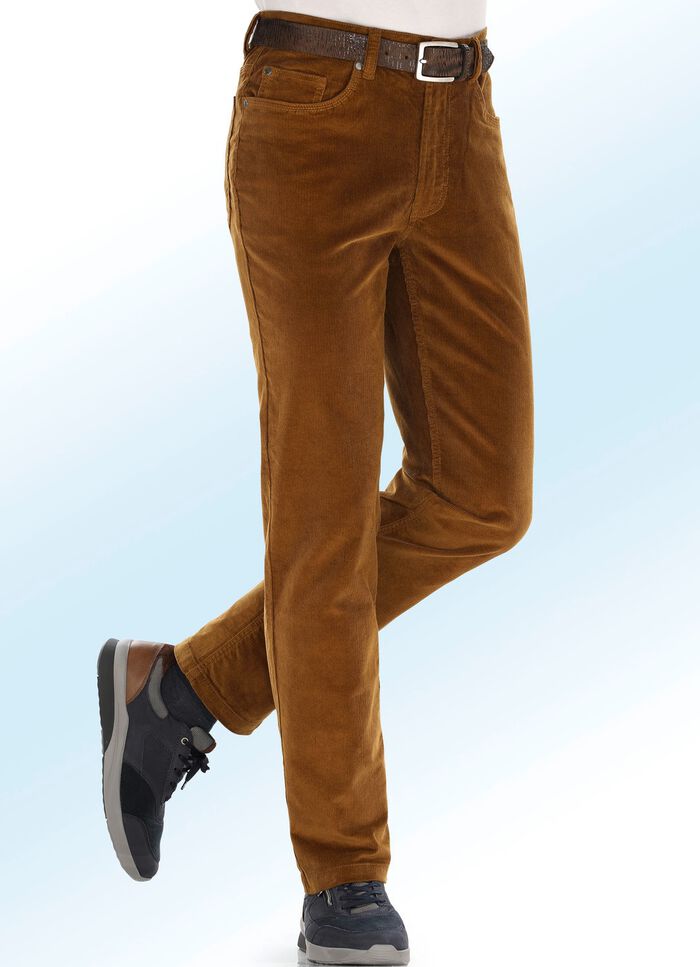 Cordhose in 4 Farben COGNAC