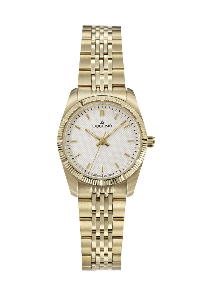Dugena Quarz-Damenuhr – Eleganz trifft auf Präzision 