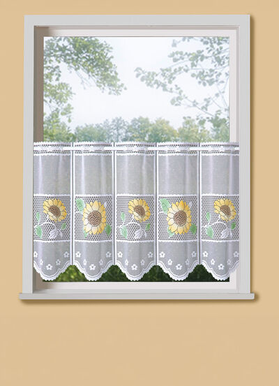 Handkolorierter Kurzstore mit gebogtem Abschluss 