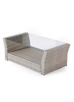 Garten-Lounge, 4-teilig mit Auflagen 