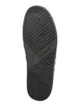 Pantoffel aus gemustertem Textilmaterial 